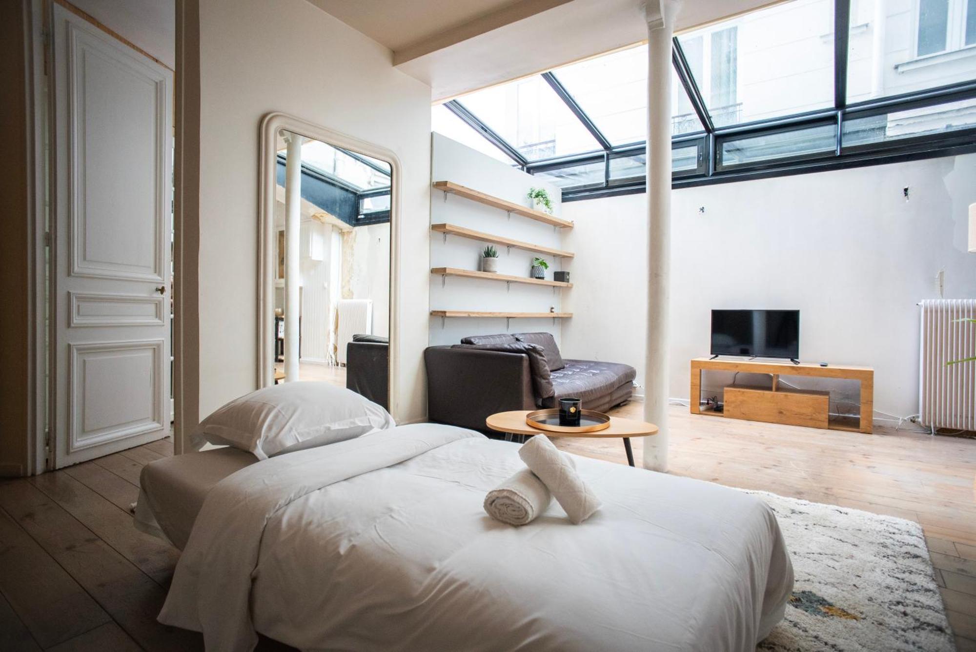 Loft Branche Dans Le Quartier Le Plus Tendance De Paris Lägenhet Exteriör bild