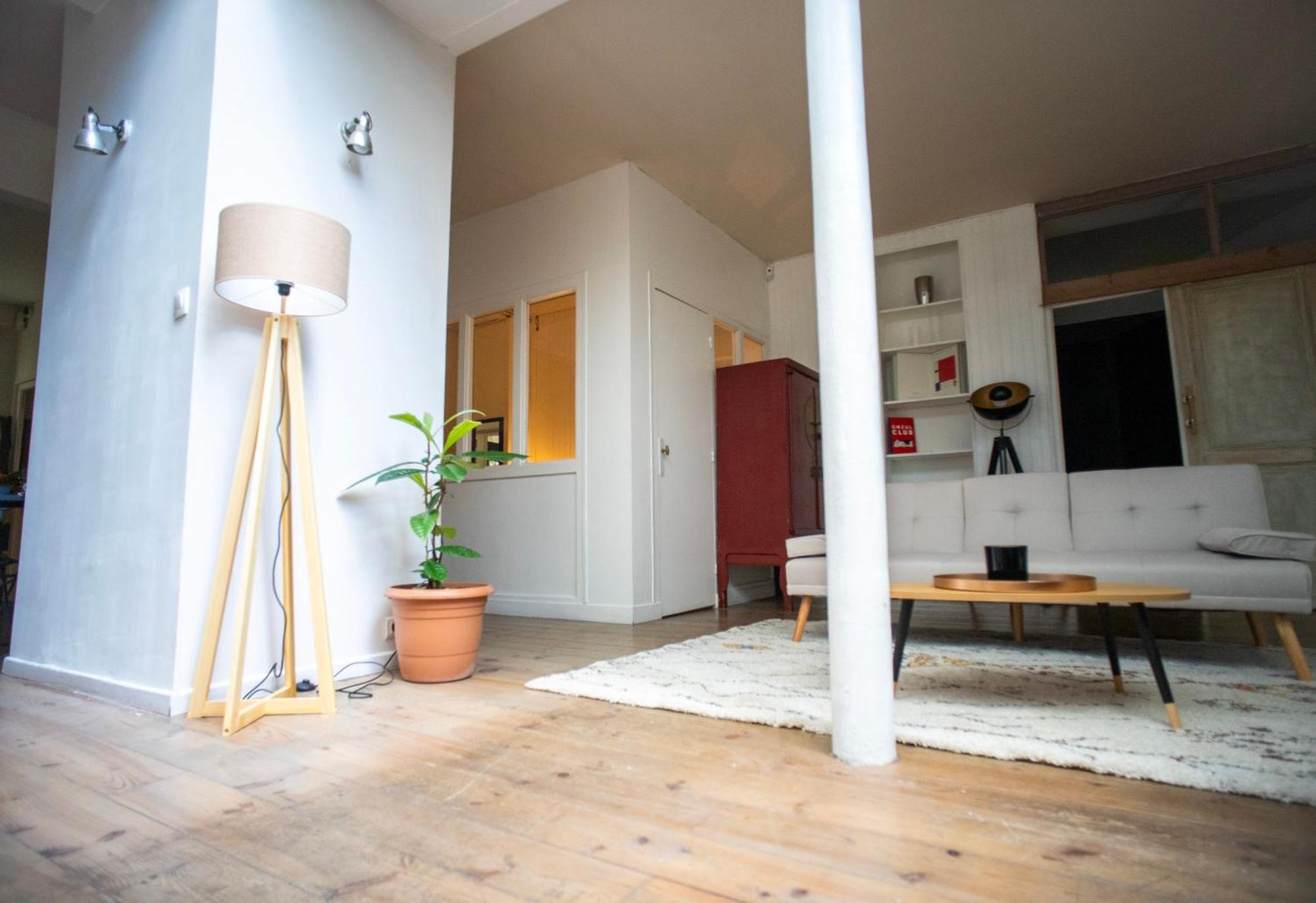 Loft Branche Dans Le Quartier Le Plus Tendance De Paris Lägenhet Exteriör bild